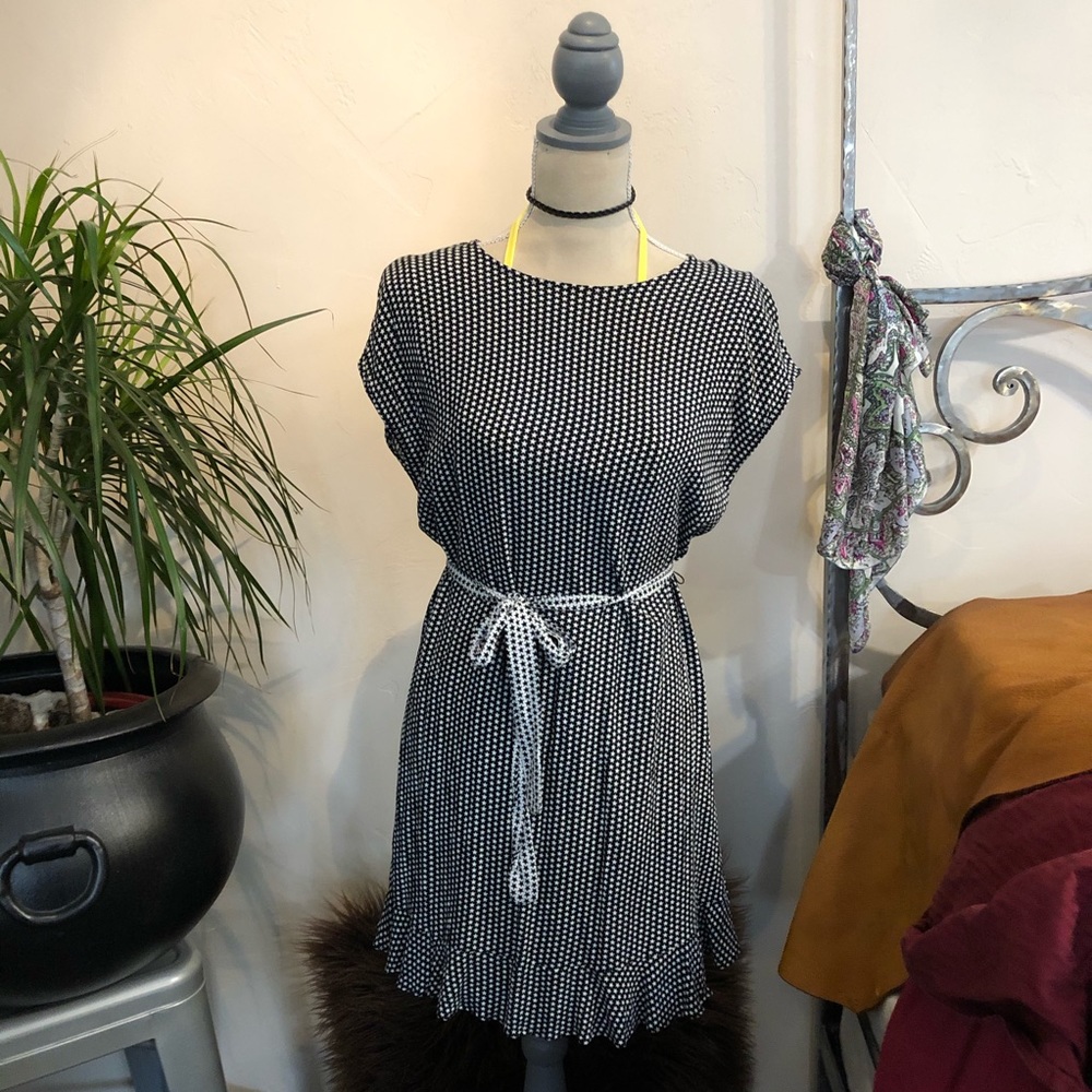 POPSUGAR Black&White Super Star Dress